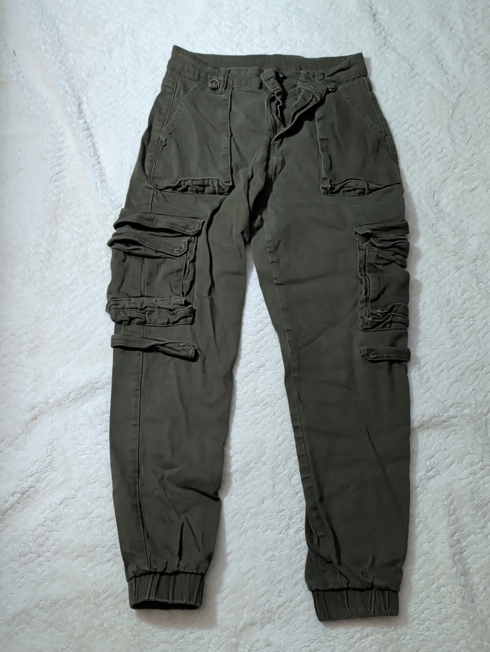 Windsor Olive Utility Cargo Pants
